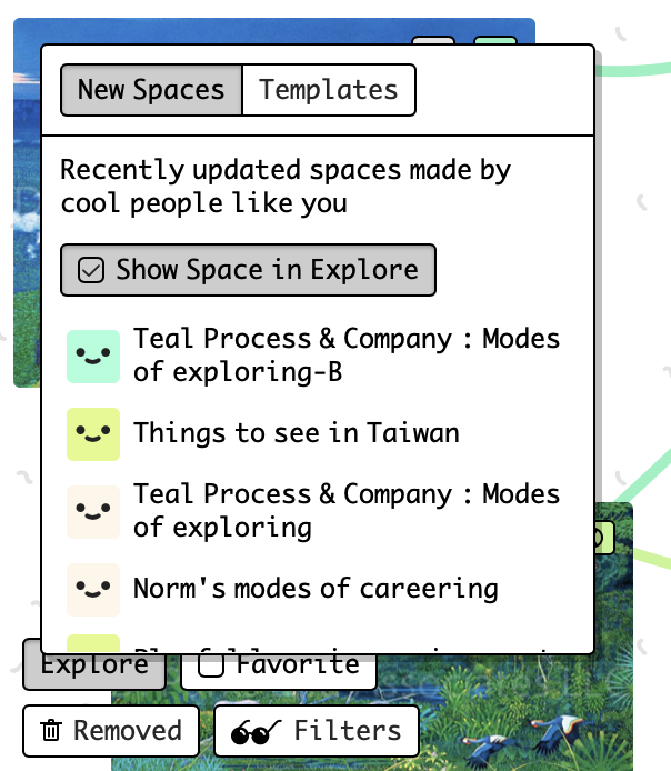 new-spaces